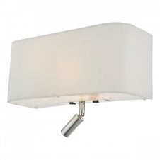 RONDA 3 Light Wall Light Ivory with adjustable LED Reading Light