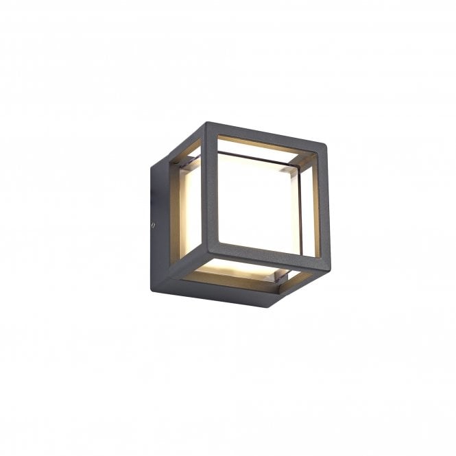 RUBEN IP54 LED light in anthracite finish with opal diffuser (squared) with 3 year warranty