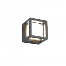 RUBEN IP54 LED light in anthracite finish with opal diffuser (squared) with 3 year warranty