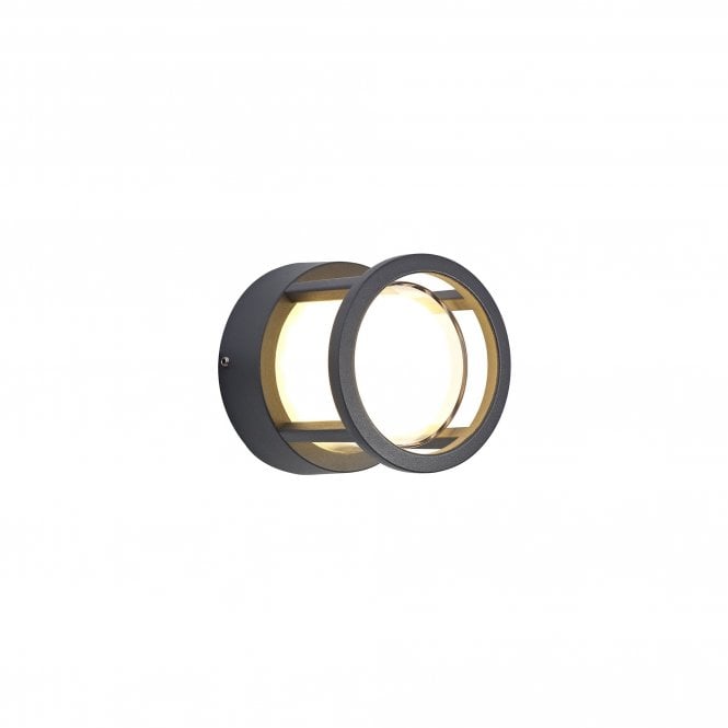 RUBEN IP54 LED light in anthracite finish with opal diffuser with 3 year warranty