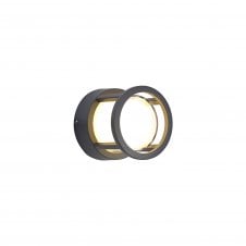 RUBEN IP54 LED light in anthracite finish with opal diffuser with 3 year warranty