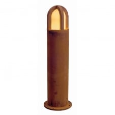 RUSTY large outdoor domed garden bollard light