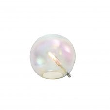 RYLEE Table Lamp | 1 x G9 | Polished Chrome and Iridescent Glass
