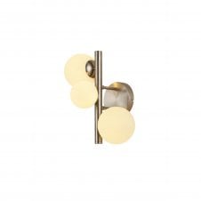 RYLEE Wall Lamp | 3 x G9 | Satin Nickel | Opal Glass