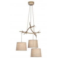 Ceiling Pendant Light | Imitation Wood.