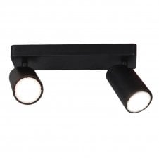 SAL 2 light spotlight bar in black finish
