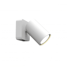 SAL single switched wall spotlight in white