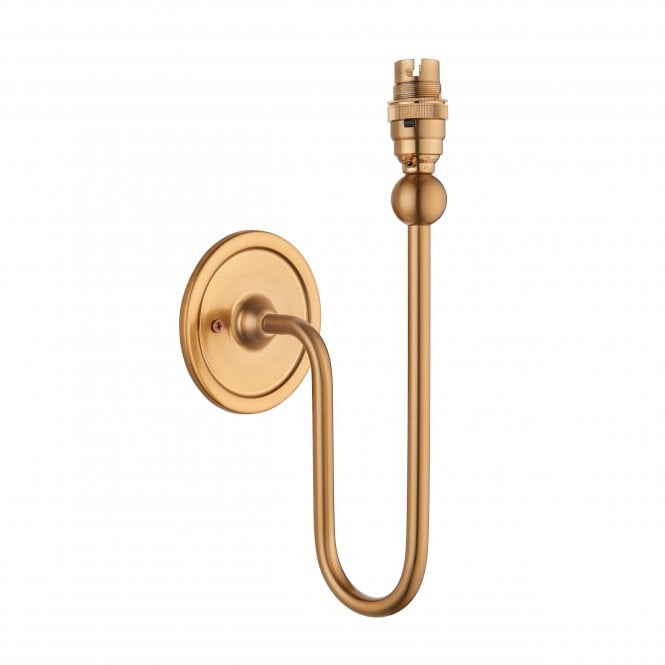 Santiago Wall Light Brushed Aged Brass (Bracket Only)