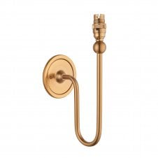 Santiago Wall Light Brushed Aged Brass (Bracket Only)