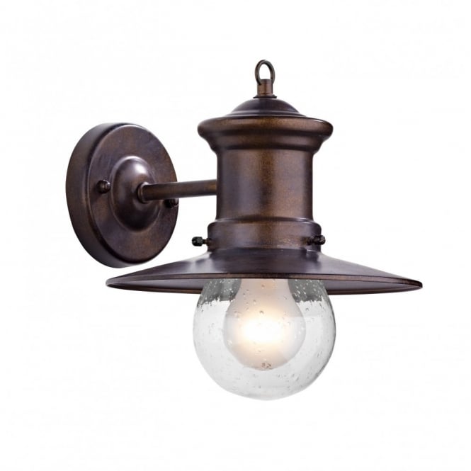 SEDGEWICK bronze iron garden wall lantern IP44