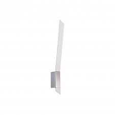 SHEER 8W LED Wall Light 3000K 560lm Sand White/Polished Chrome with 3 year warranty