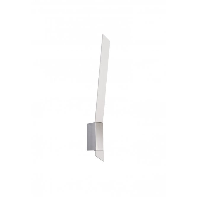 SHEER 8W LED Wall Light 3000K 560lm Sand White/Polished Chrome with 3 year warranty