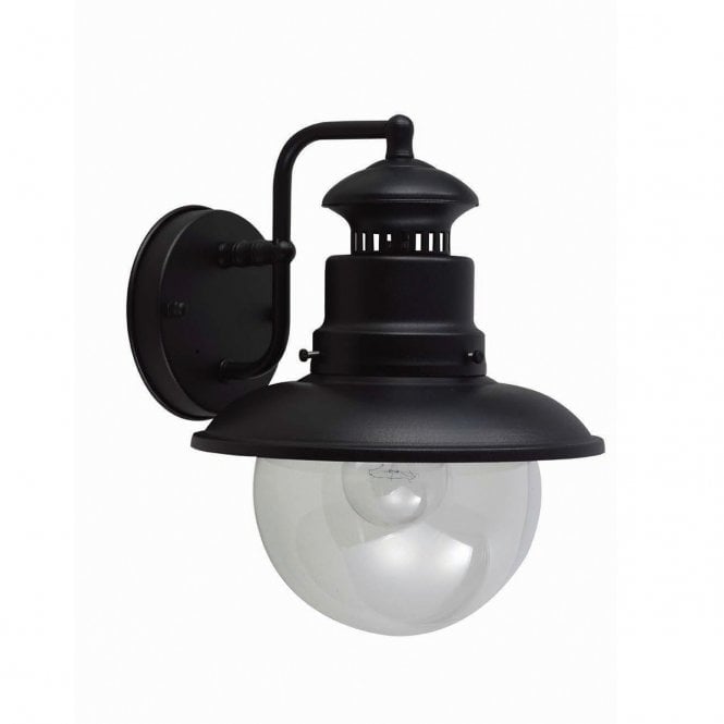 SHIPSTON traditional black exterior wall lantern