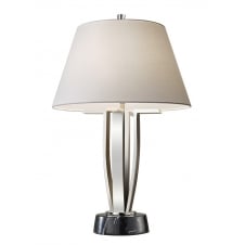 SILVERSHORE modern Art Deco style table lamp with shade