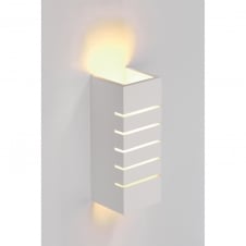 SLOT contemporary plaster wall light