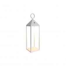 Small White Astun Portable Lantern, IP54, USB Charging Cable Included