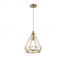 SPATIAL Small Diamond Pendant | 1 x E27 | Gold