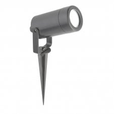SPEAR Grey, Clear Exterior Light with PC Plastic / Glass shade