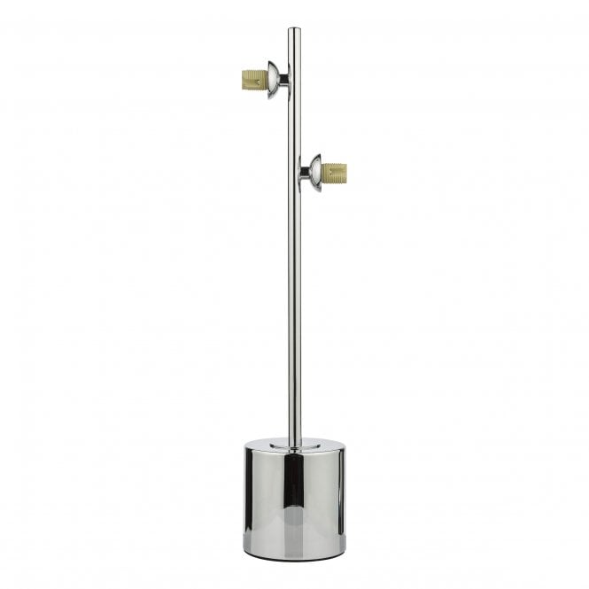 Spiral 2 Light Table Lamp | Polished Chrome