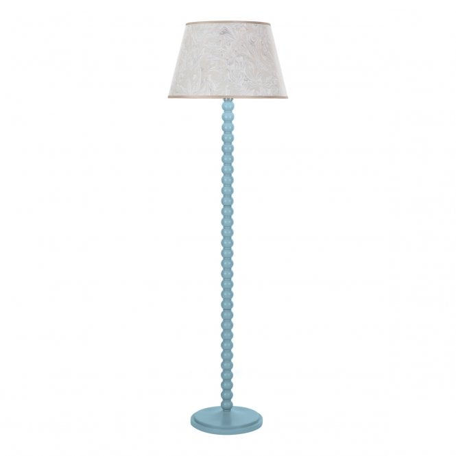 Spool Floor Lamp in Blue (Base Only)