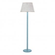 blue floor lamp