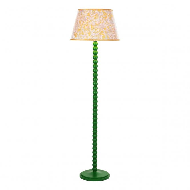 Spool Gloss Green Floor Lamp (Base Only)