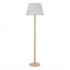 Gloss Taupe Floor Lamp Base Only