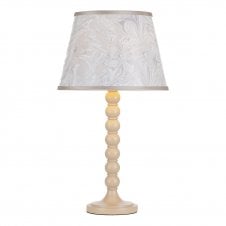 Gloss Taupe Table Lamp Base Only