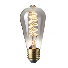 LED filament squirrel cage bulb