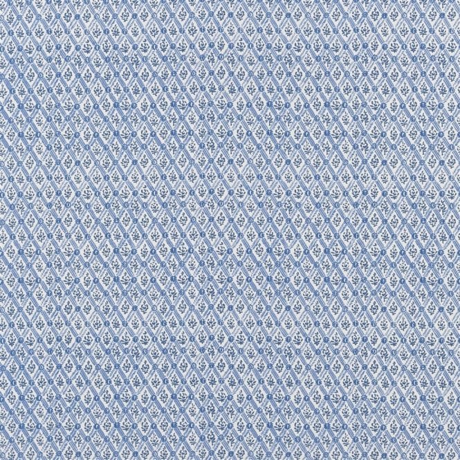 St John Street Trellis Wallpaper in Woad