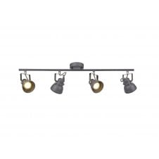 4 Light Spotlight Bar Oiled Bronze Chrome