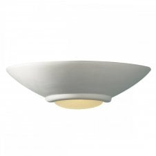 STELLA double insulated paintable ceramic wall light