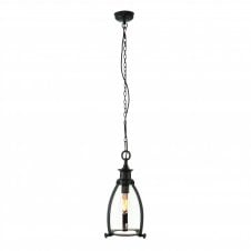 STORNI aged bronze industrial style ceiling pendant light
