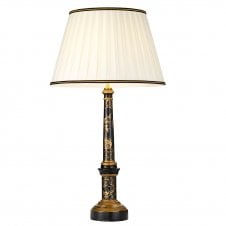 Gold and Black Tree Designed Table Lamp 