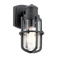 Outdoor Coastal Lights black textured metallic looks