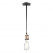 Suspension Antique Copper Matt Black