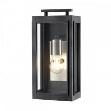 SUTCLIFFE 1 Light Wall Lantern - Aged Zinc