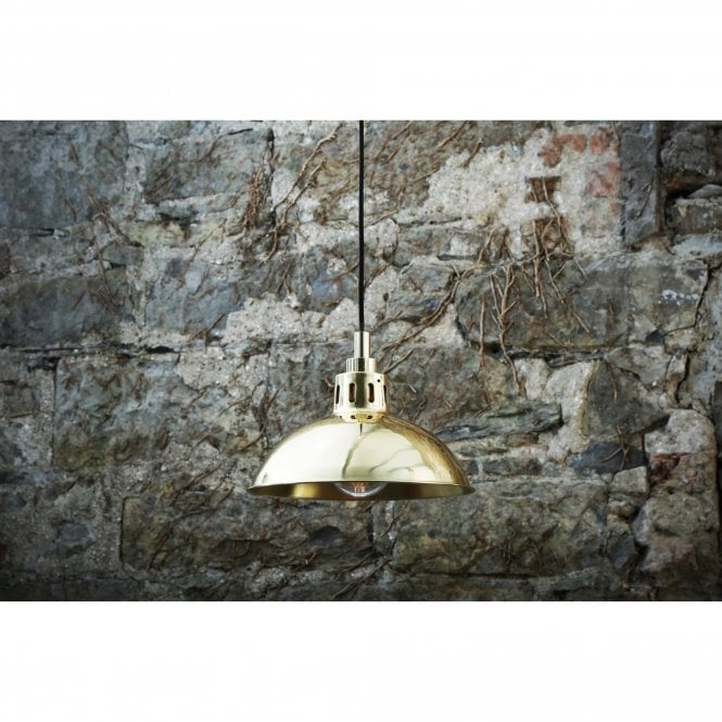 TALISE polished brass bathroom ceiling pendant