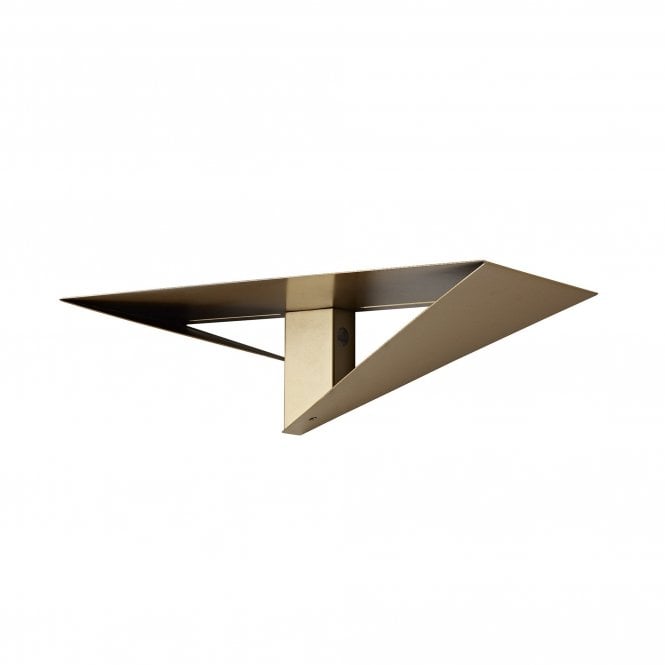 TAMIKA 2 light modern architectural style LED wall light in gold finish with 3 year warranty