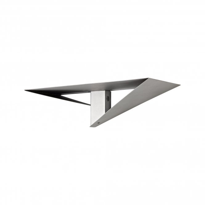 TAMIKA 2 light modern architectural style LED wall light in silver finish with 3 year warranty
