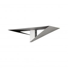 TAMIKA 2 light modern architectural style LED wall light in silver finish with 3 year warranty