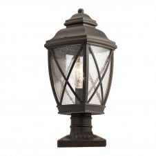 exterior pedestal| coastal location lighting|Ip44 lighting| lighting UK