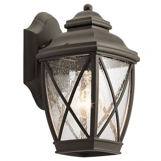 TANGIER traditional exterior wall light for coastal areas in old bronze finish (small)