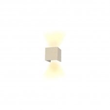 TAOS LED Outdoor Wall Light in White Cement Grey IP65