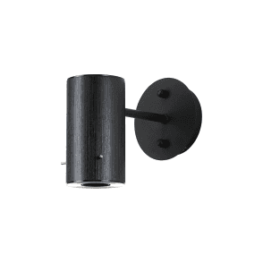 Tarn Switched Wall Light in Satin Black (FRAME ONLY)