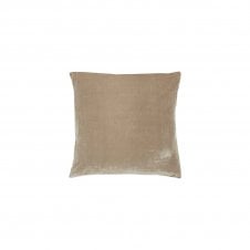 TAUPE VELVET Filled Cushion 43x43