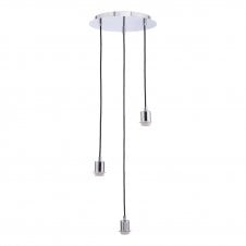 The Combinations Collection 3 Light Polished Chrome E27 Suspension Cluster