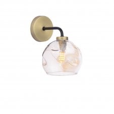 The Options Collection LAINEY Wall Light | Smoked Glass Shades