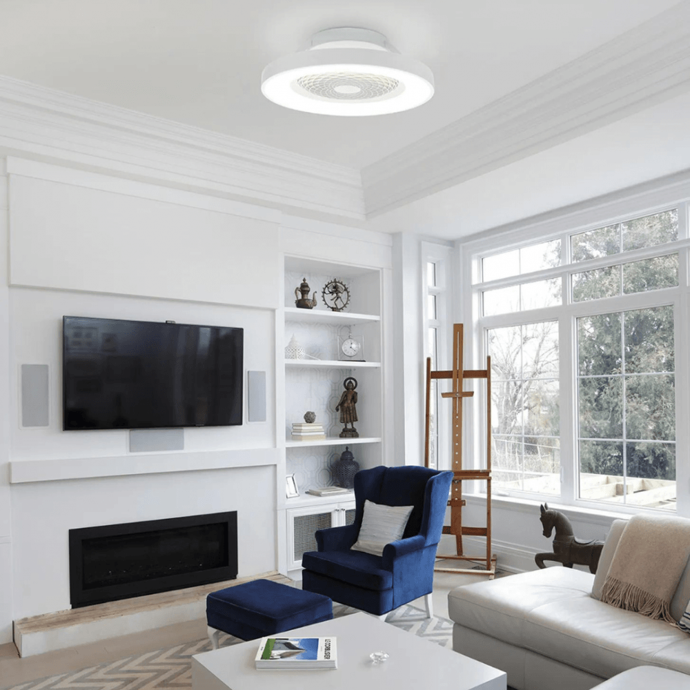 White Rooms With Ceiling Fans Design House Atrium 30 In. Traditional