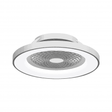 Modern silver ceiling fan light